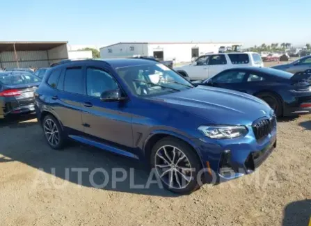 BMW X3 2022 2022 vin 5UX83DP06N9K53784 from auto auction Iaai