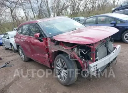 Toyota Highlander 2021 2021 vin 5TDFZRBHXMS159540 from auto auction Iaai