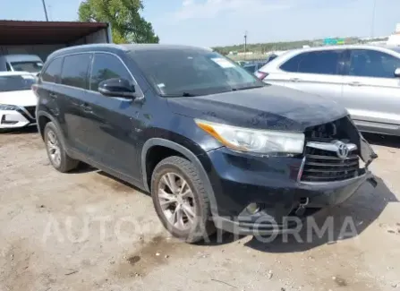 Toyota Highlander 2015 2015 vin 5TDKKRFH6FS055336 from auto auction Iaai