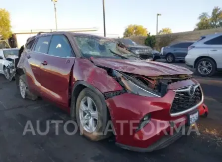 Toyota Highlander 2022 2022 vin 5TDZZRAH5NS109404 from auto auction Iaai