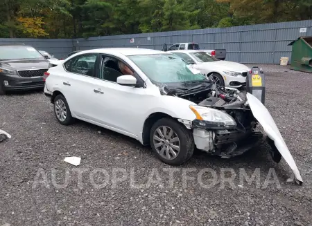 NISSAN SENTRA 2015 vin 3N1AB7AP1FY348958 from auto auction Iaai