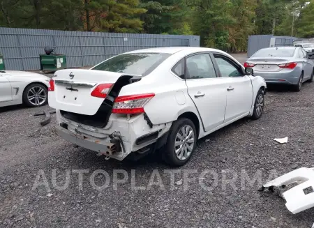 NISSAN SENTRA 2015 vin 3N1AB7AP1FY348958 from auto auction Iaai