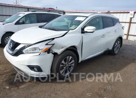 NISSAN MURANO 2017 vin 5N1AZ2MH6HN107392 from auto auction Iaai