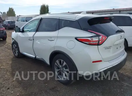 NISSAN MURANO 2017 vin 5N1AZ2MH6HN107392 from auto auction Iaai