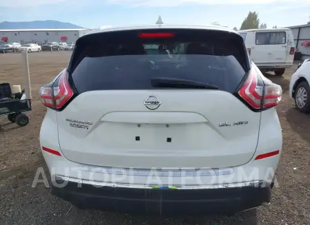 NISSAN MURANO 2017 vin 5N1AZ2MH6HN107392 from auto auction Iaai