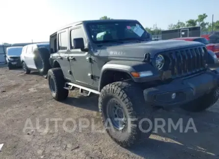 Jeep Wrangler 2022 2022 vin 1C4HJXDG4NW126317 from auto auction Iaai