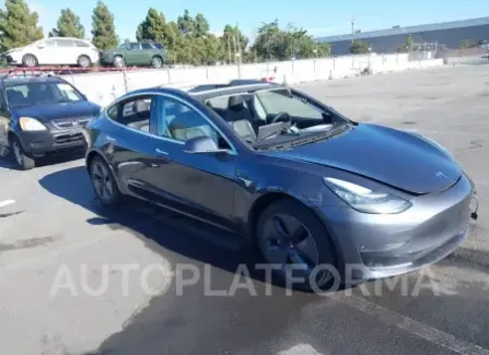 Tesla Model 3 2018 2018 vin 5YJ3E1EA7JF033831 from auto auction Iaai