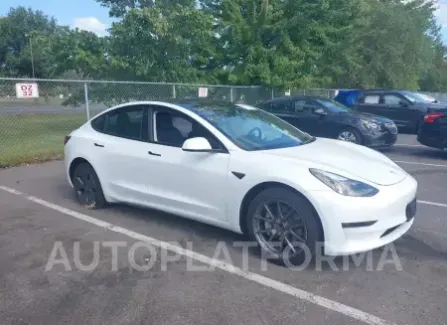 Tesla Model 3 2023 2023 vin 5YJ3E1EA7PF476666 from auto auction Iaai