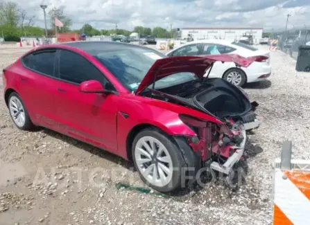 Tesla Model 3 2021 2021 vin 5YJ3E1EB9MF855656 from auto auction Iaai