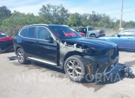 BMW X3 2022 2022 vin 5UX43DP08N9K63036 from auto auction Iaai