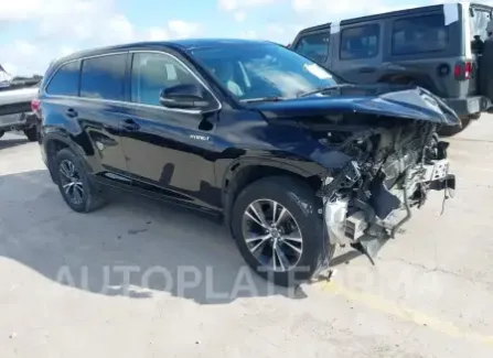 Toyota Highlander Hybrid 2018 2018 vin 5TDBGRFH9JS039271 from auto auction Iaai