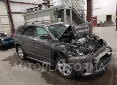 Toyota Highlander Hybrid 2017 2017 vin 5TDDGRFH2HS028583 from auto auction Iaai