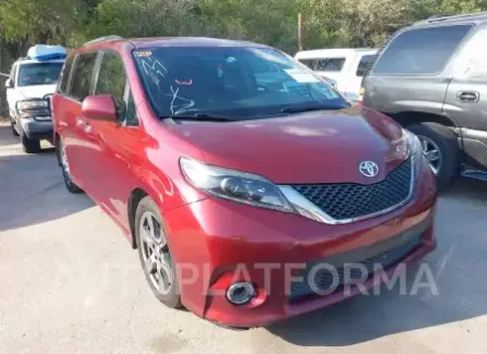 Toyota Sienna 2017 2017 vin 5TDXZ3DC2HS852854 from auto auction Iaai