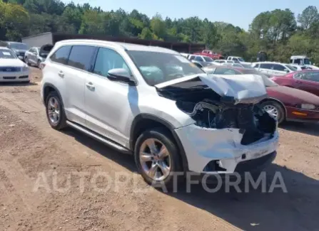 Toyota Highlander 2015 2015 vin 5TDYKRFHXFS050103 from auto auction Iaai