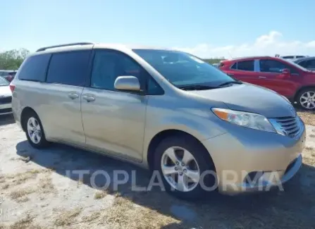 Toyota Sienna 2017 2017 vin 5TDKZ3DCXHS774446 from auto auction Iaai