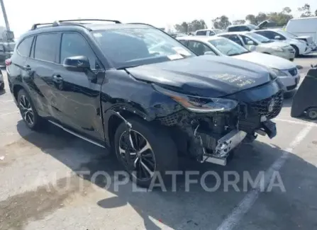 Toyota Highlander 2021 2021 vin 5TDJZRAH4MS082725 from auto auction Iaai