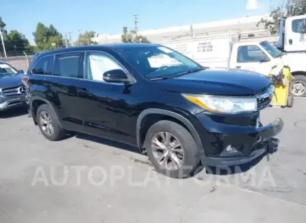 Toyota Highlander 2016 2016 vin 5TDBKRFHXGS256304 from auto auction Iaai