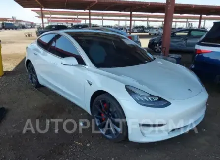 Tesla Model 3 2020 2020 vin 5YJ3E1EC8LF792007 from auto auction Iaai