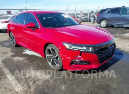 Honda Accord 2019 2019 vin 1HGCV1F39KA153092 from auto auction Iaai