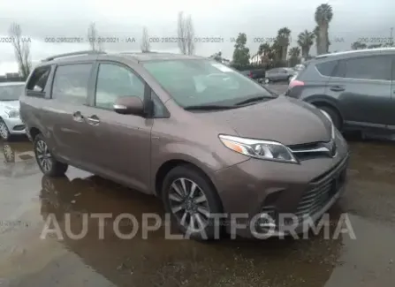 Toyota Sienna 2018 2018 vin 5TDDZ3DC8JS189864 from auto auction Iaai