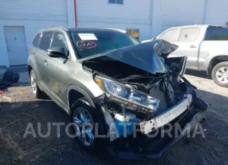 Toyota Highlander 2019 2019 vin 5TDYZRFH7KS290800 from auto auction Iaai