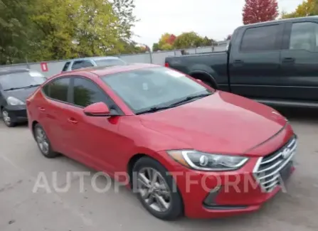 Hyundai Elantra 2018 2018 vin 5NPD84LF9JH374144 from auto auction Iaai