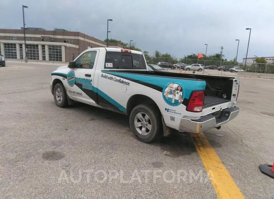 DODGE RAM 1500 ST 2017 vin 3C6JR7DT9HG552229 from auto auction Caiaai