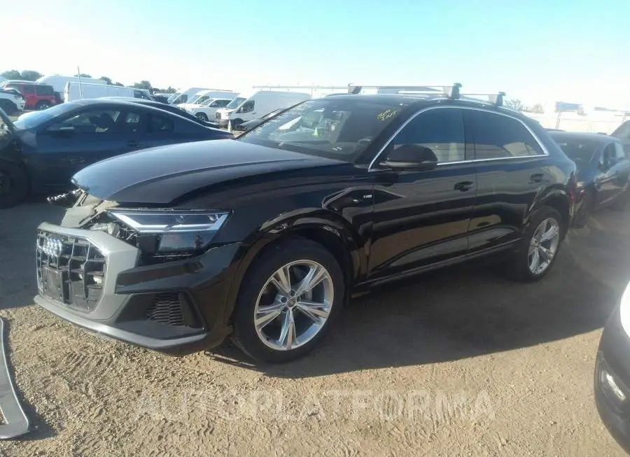 AUDI Q8 PROGRESSIV S-LINE 2020 vin WA1DVAF1XLD007926 from auto auction Caiaai