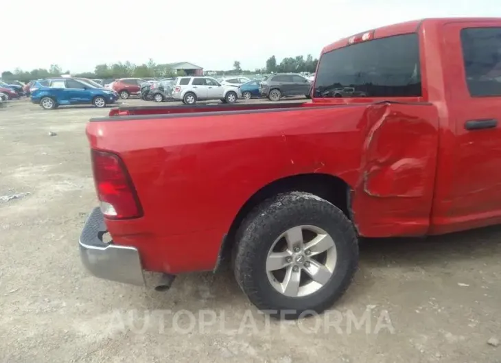 DODGE RAM 1500 2018 vin 1C6RR7FT2JS219594 from auto auction Caiaai