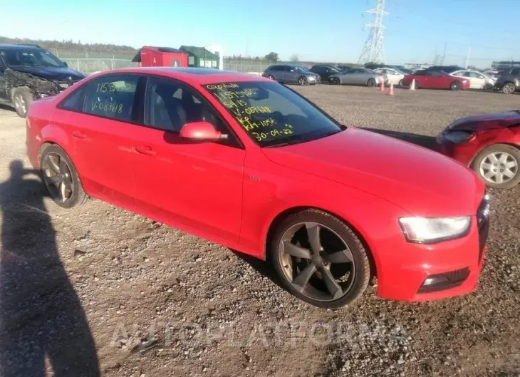 AUDI S4 PREMIUM PLUS 2015 vin WAUBGCFL4FA087618 from auto auction Caiaai