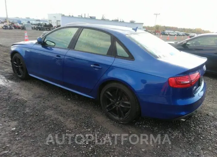 AUDI S4 PREMIUM 2015 vin WAUFGCFL1FA116638 from auto auction Caiaai