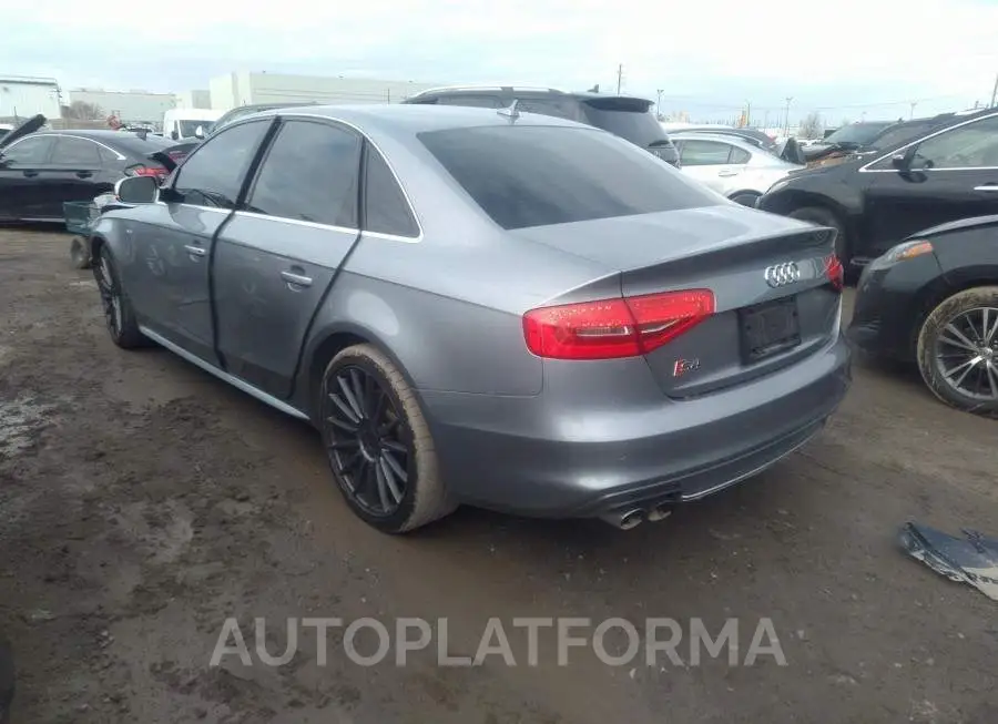 AUDI S4 PREMIUM 2015 vin WAUHGCFL6FA054064 from auto auction Caiaai