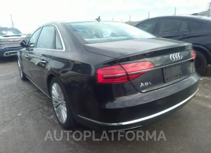 AUDI A8 L QUATTRO 2015 vin WAU32AFD2FN005443 from auto auction Caiaai