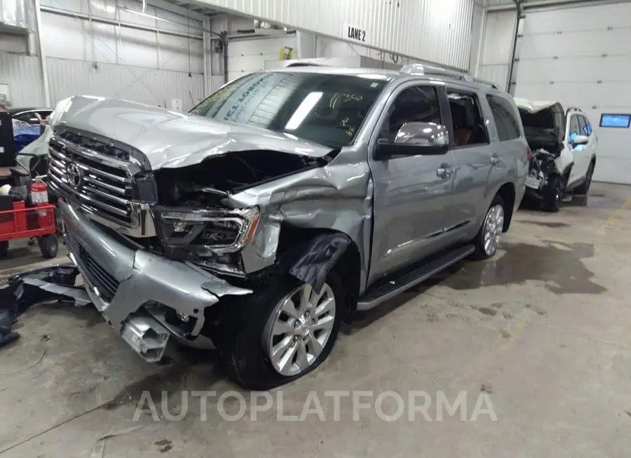 TOYOTA SEQUOIA PLATINUM 2020 vin 5TDDY5G1XLS176545 from auto auction Caiaai