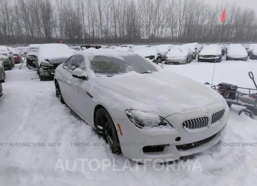 BMW 650 XI 2016 vin WBA6H7C54GGA05075 from auto auction Caiaai