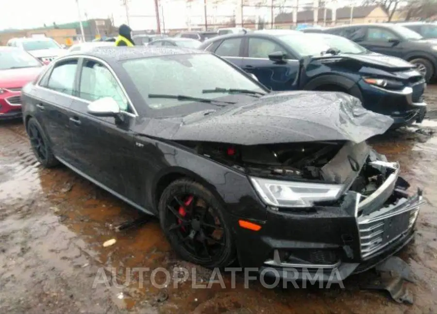 AUDI S4 2018 vin WAUC4AF43JA001458 from auto auction Caiaai