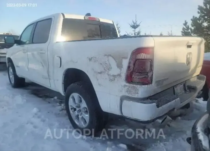 DODGE RAM 1500 BIG HORN CREW CAB  2019 vin 1C6SRFFTXKN848273 from auto auction Caiaai