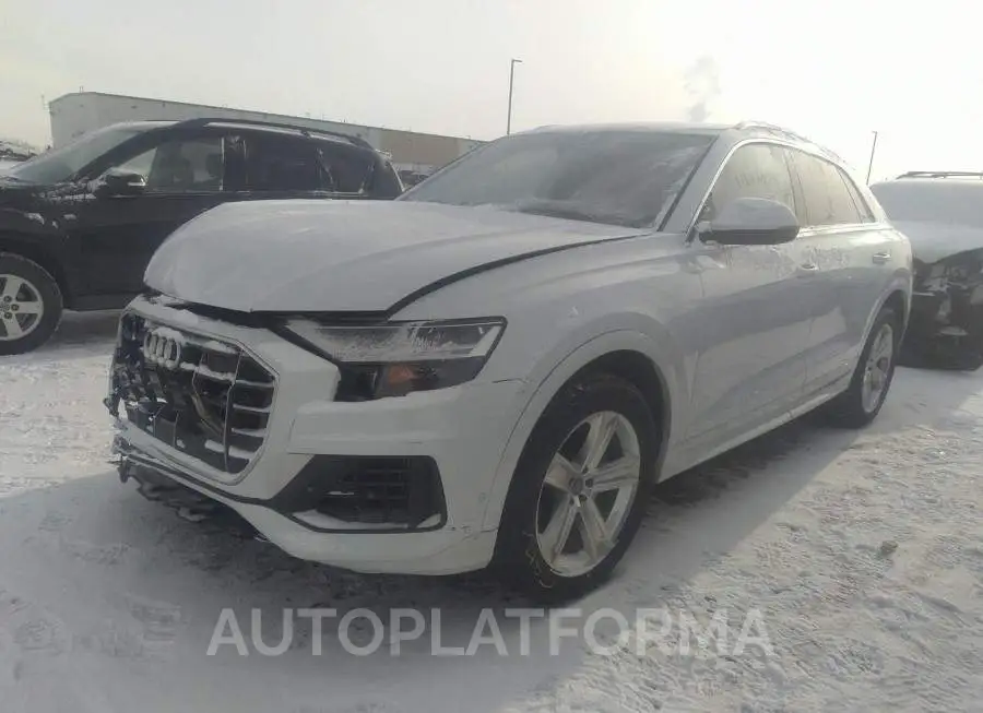 AUDI Q8 PREMIUM 2020 vin WA1AVAF13LD006264 from auto auction Caiaai