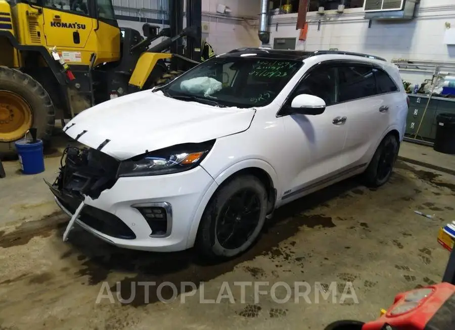 KIA SORENTO SX/SXL 2019 vin 5XYPKDA56KG468936 from auto auction Caiaai