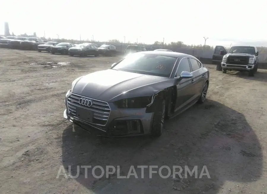 AUDI S5 SPORTBACK PROGRESSIV 2018 vin WAUB4CF54JA011450 from auto auction Caiaai