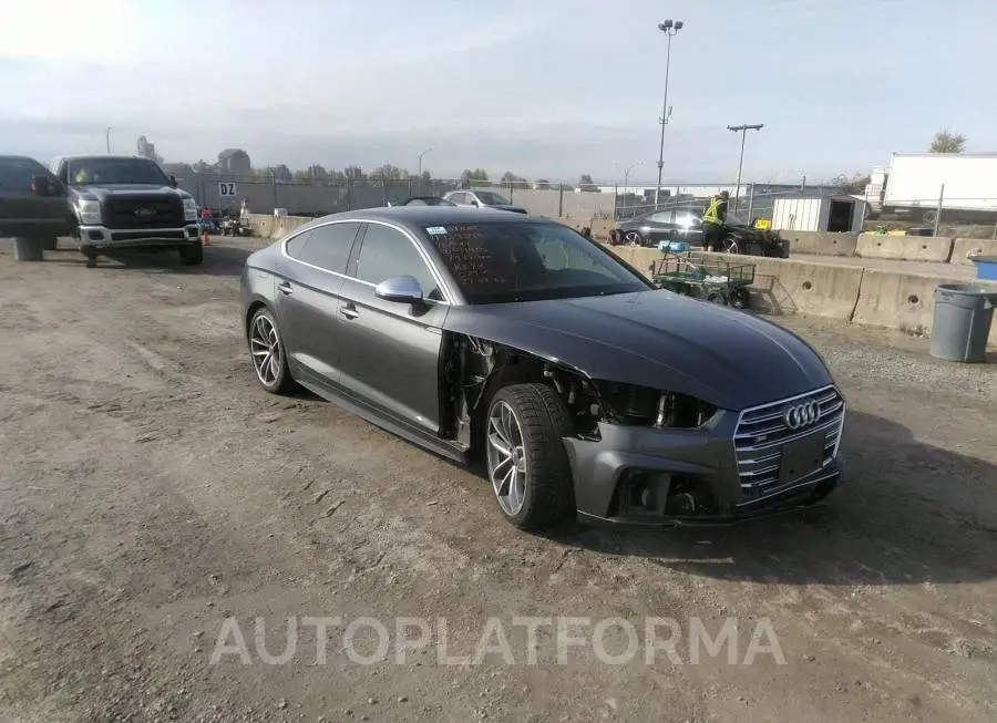 AUDI S5 SPORTBACK PROGRESSIV 2018 vin WAUB4CF54JA011450 from auto auction Caiaai