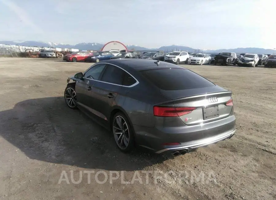 AUDI S5 SPORTBACK PROGRESSIV 2018 vin WAUB4CF54JA011450 from auto auction Caiaai