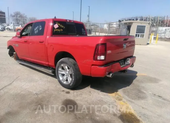 DODGE RAM 1500 SPORT CREW CAB  2018 vin 1C6RR7MT0JS124230 from auto auction Caiaai