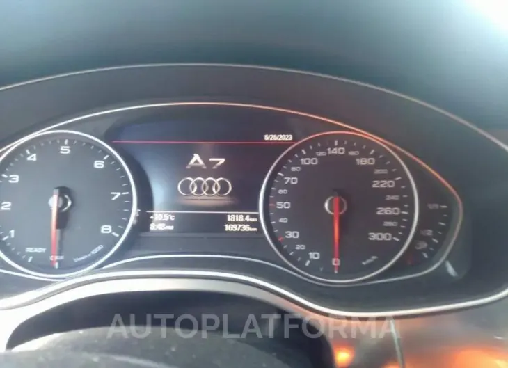 AUDI A7 QUATTRO PROG/TECHNIK S LN 2016 vin WAU3GAFC8GN133437 from auto auction Caiaai