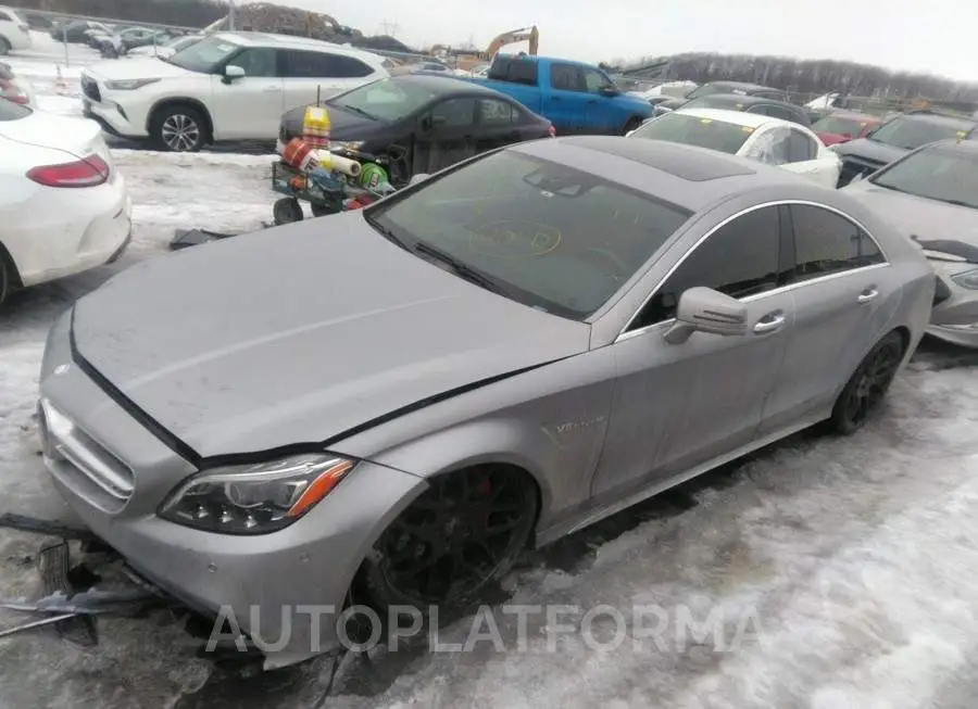 MERCEDES-BENZ CLS 63 AMG/S-MODEL 2016 vin WDDLJ7GB2GA162202 from auto auction Caiaai