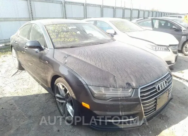 AUDI A7 PREMIUM PLUS 2016 vin WAUWGAFC9GN111623 from auto auction Caiaai