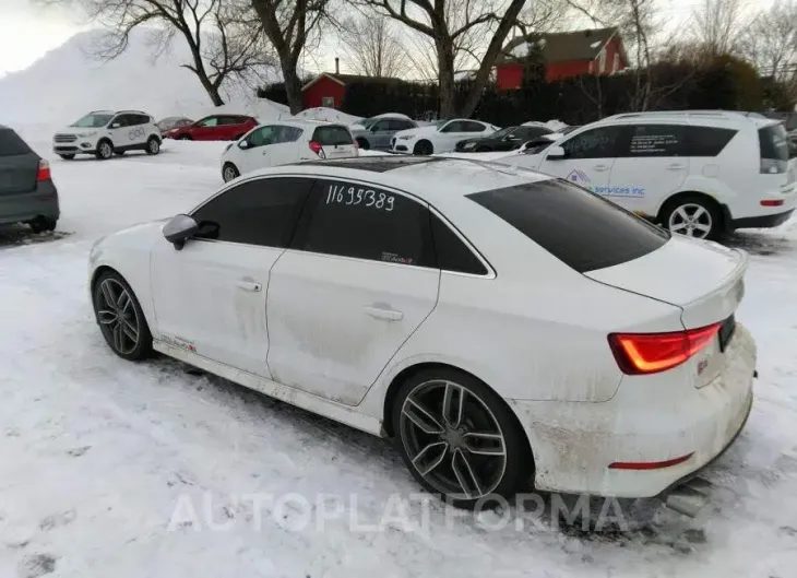 AUDI S3 2016 vin WAUF1GFF7G1004737 from auto auction Caiaai