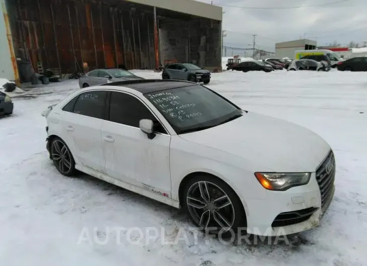 AUDI S3 2016 vin WAUF1GFF7G1004737 from auto auction Caiaai