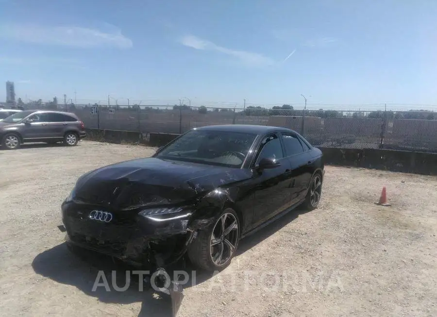 AUDI S4 PRESTIGE 2021 vin WAUC4AF48MA070358 from auto auction Caiaai