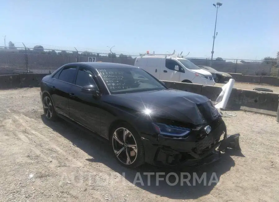 AUDI S4 PRESTIGE 2021 vin WAUC4AF48MA070358 from auto auction Caiaai